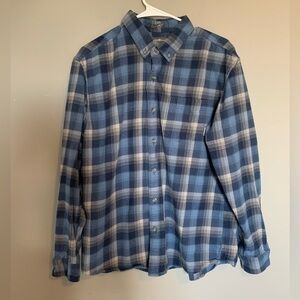 Eddie Bauer Plaid Button Down